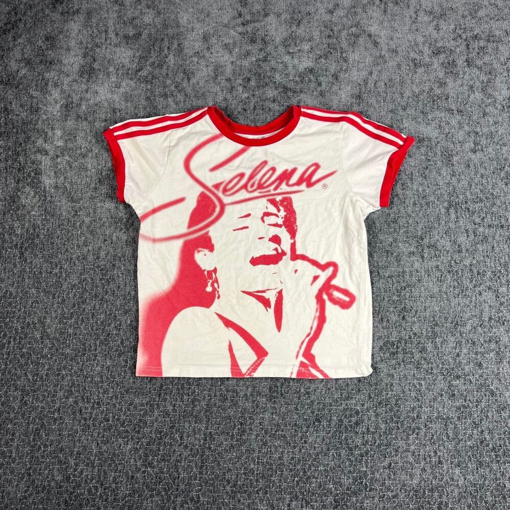 Unbranded Women's White and Red T-shirt